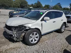 Nissan salvage cars for sale: 2007 Nissan Murano SL