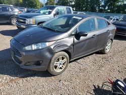 Salvage cars for sale from Copart Central Square, NY: 2018 Ford Fiesta SE