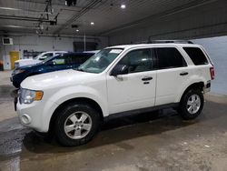 Vehiculos salvage en venta de Copart Candia, NH: 2012 Ford Escape XLT