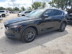 Salvage cars for sale at Riverview, FL auction: 2021 Mazda CX-5 Touring