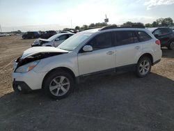 Salvage cars for sale at Davison, MI auction: 2014 Subaru Outback 2.5I Premium