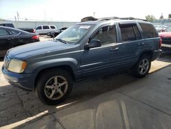 Salvage cars for sale at Dyer, IN auction: 2003 Jeep Grand Cherokee Limited