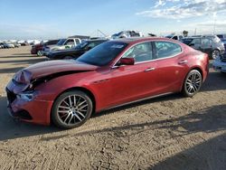 Salvage cars for sale at Brighton, CO auction: 2016 Maserati Ghibli S