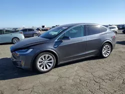 Salvage cars for sale at Martinez, CA auction: 2016 Tesla Model X