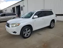 Salvage cars for sale at Gaston, SC auction: 2008 Toyota Highlander Sport