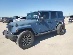 2012 Jeep Wrangler Unlimited Sahara en venta en Wilmer, TX