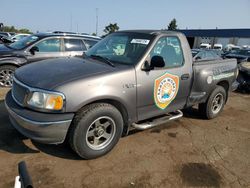 Salvage cars for sale at Woodhaven, MI auction: 2002 Ford F150