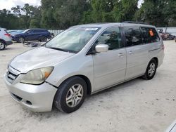 Salvage cars for sale at Ocala, FL auction: 2006 Honda Odyssey EXL