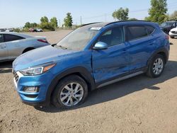 Salvage cars for sale at Montreal Est, QC auction: 2021 Hyundai Tucson Limited