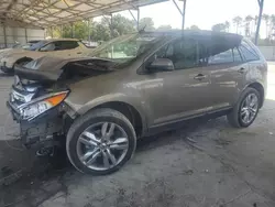 Salvage cars for sale at Cartersville, GA auction: 2013 Ford Edge SEL