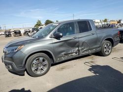 Honda salvage cars for sale: 2017 Honda Ridgeline RTL