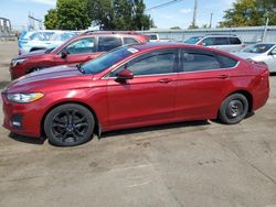 Ford salvage cars for sale: 2019 Ford Fusion SE