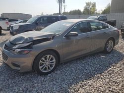 Chevrolet salvage cars for sale: 2018 Chevrolet Malibu LT