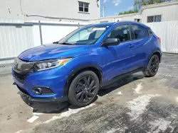 Honda salvage cars for sale: 2022 Honda HR-V Sport