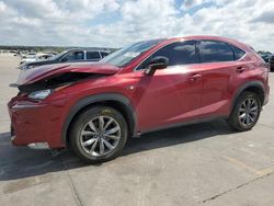 Salvage cars for sale at Grand Prairie, TX auction: 2017 Lexus NX 200T Base