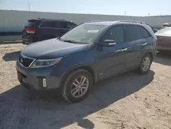 Salvage cars for sale at Haslet, TX auction: 2014 KIA Sorento LX