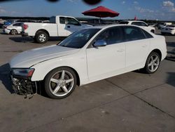 Salvage cars for sale at Grand Prairie, TX auction: 2016 Audi S4 Premium Plus