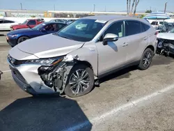 Salvage cars for sale at Van Nuys, CA auction: 2021 Toyota Venza LE