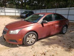 Salvage cars for sale at Austell, GA auction: 2012 Chevrolet Cruze LS