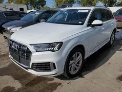 Salvage cars for sale at Bridgeton, MO auction: 2022 Audi Q7 Premium Plus