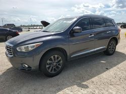 Salvage cars for sale at Arcadia, FL auction: 2013 Infiniti JX35