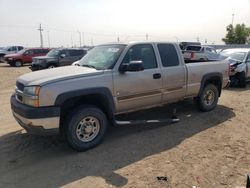 Salvage trucks for sale at Greenwood, NE auction: 2003 Chevrolet Silverado K2500 Heavy Duty