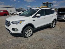 Salvage cars for sale at Tulsa, OK auction: 2017 Ford Escape SE