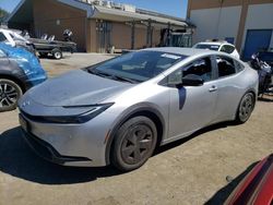 Salvage cars for sale at Hayward, CA auction: 2023 Toyota Prius LE