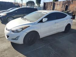 Salvage cars for sale at Wilmington, CA auction: 2015 Hyundai Elantra SE