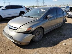 Salvage cars for sale at Elgin, IL auction: 2007 Honda Civic EX