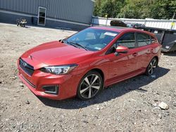 Salvage cars for sale from Copart West Mifflin, PA: 2018 Subaru Impreza Sport