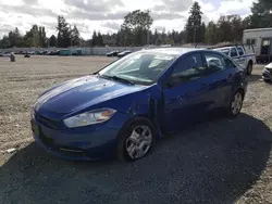 Salvage cars for sale at Graham, WA auction: 2014 Dodge Dart SE