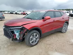 Salvage cars for sale at Houston, TX auction: 2024 Chevrolet Blazer 2LT