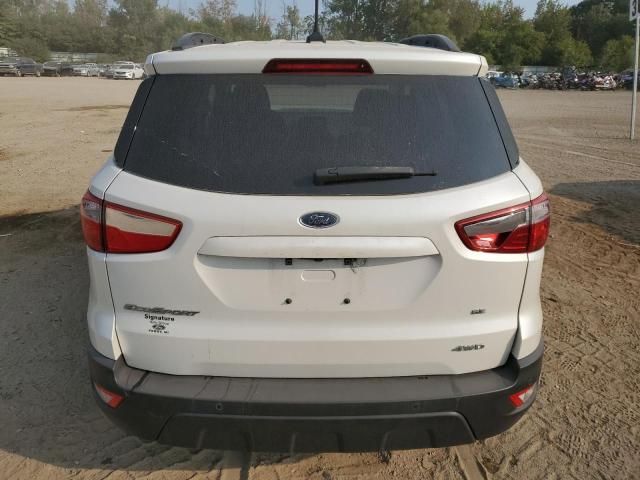 2018 Ford Ecosport SE