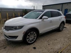 Lincoln salvage cars for sale: 2016 Lincoln MKX Reserve