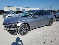 Salvage cars for sale at Haslet, TX auction: 2018 Honda Accord Hybrid EX