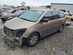 Vehiculos salvage en venta de Copart Hueytown, AL: 2010 Honda Odyssey LX