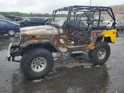 Salvage cars for sale at Fredericksburg, VA auction: 1974 Toyota UK