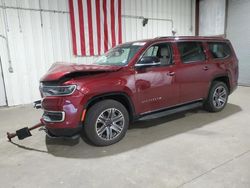 Salvage Cars with No Bids Yet For Sale at auction: 2024 Jeep Wagoneer Series II