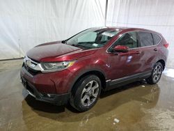 Salvage cars for sale at Central Square, NY auction: 2017 Honda CR-V EX