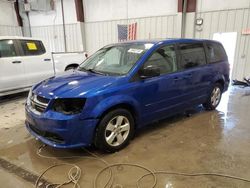 Salvage cars for sale at Franklin, WI auction: 2013 Dodge Grand Caravan SE