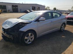 Salvage cars for sale at Elgin, IL auction: 2012 Hyundai Elantra GLS