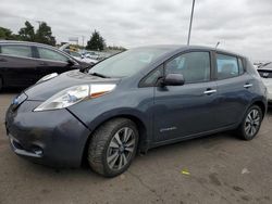 Salvage cars for sale at Moraine, OH auction: 2013 Nissan Leaf S