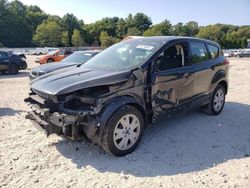 Salvage cars for sale at Mendon, MA auction: 2015 Ford Escape S