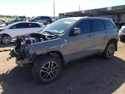 Salvage cars for sale at Colorado Springs, CO auction: 2019 Jeep Grand Cherokee Trailhawk