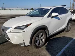 Salvage cars for sale at Van Nuys, CA auction: 2017 Lexus NX 200T Base