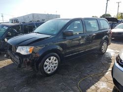 Salvage cars for sale at Chicago Heights, IL auction: 2014 Dodge Grand Caravan SE