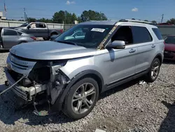 Salvage cars for sale at Montgomery, AL auction: 2013 Ford Explorer Limited