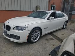 Salvage cars for sale at Waldorf, MD auction: 2015 BMW 750 LXI