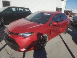 Salvage cars for sale at Farr West, UT auction: 2017 Toyota Corolla L